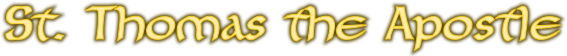 St. Thomas the Apostle